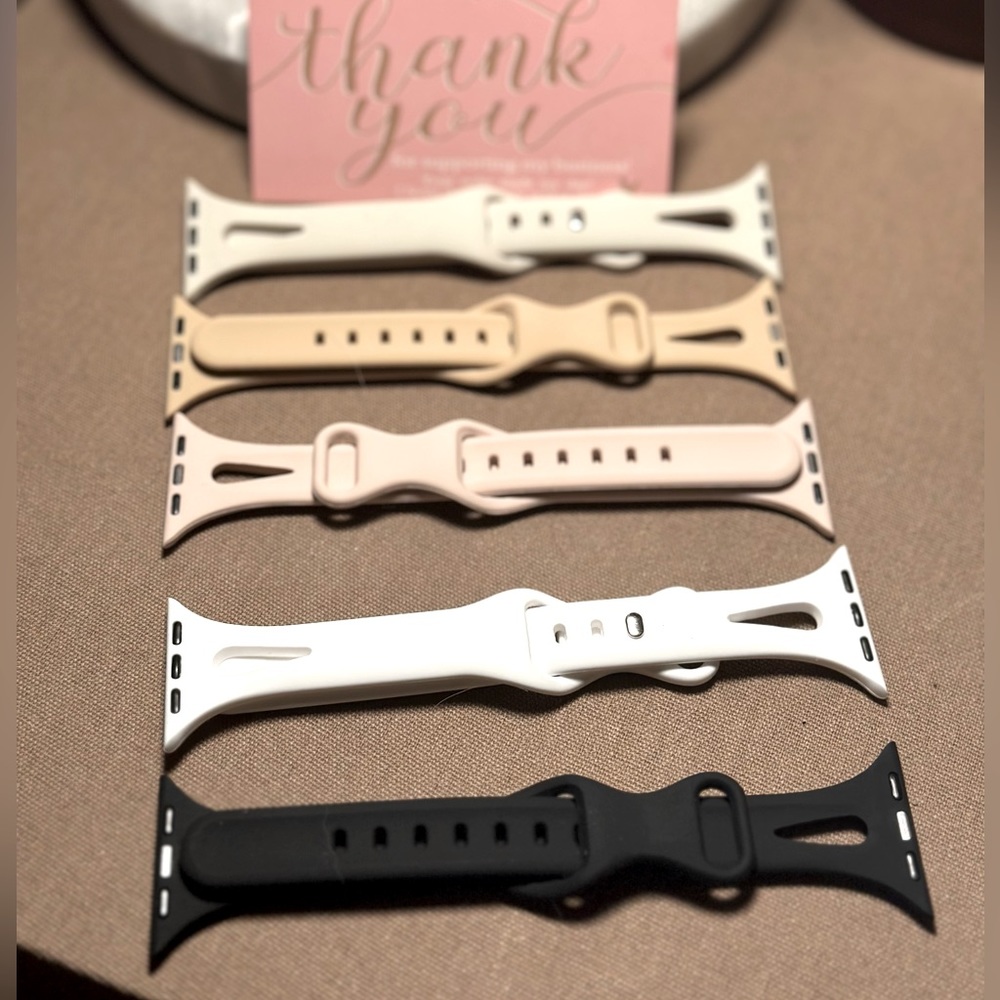 New Apple Watch Bands (5) neutral colors